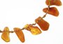 Beads-string with amber stones