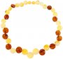 Beads “Amber coins”