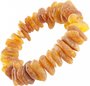 Bracelet made of honey amber stones