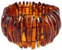 Bracelet made of cognac amber stones “Cleopatra”