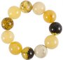 Bracelet made of large amber balls