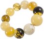 Bracelet made of large amber balls