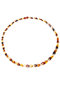 Beads with a combination of light, honey and dark amber “Amber leaves”