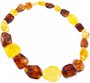 Beads made of multi-colored amber “Grand”