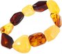 Bracelet made of multi-colored amber “Grand”