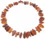 Beads-string with amber stones