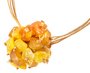 Beads-string with amber insert