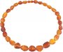Beads made of dark polished amber “Grapes”