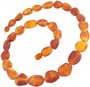 Beads made of dark polished amber “Grapes”
