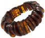 Bracelet made of amber stones