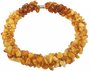 Braided amber beads "Collar"