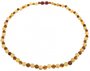 Amber bead necklace made of balls