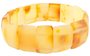 Amber bracelet made of polished plates (medicinal)