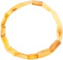 Amber bracelet made of polished plates (medicinal)