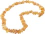 Beads made of polished amber stones (medicinal)