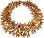 Multi-row stone beads