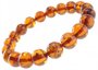 Bracelet made of amber balls