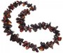 Dark amber beads