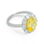 Yellow Gemstone Ring