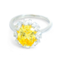 Yellow Gemstone Ring