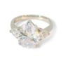 Three-Stone Engagement Ring