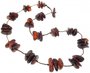 Beads-string with amber stones