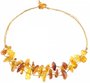 Amber beads-stones