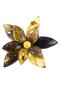 Brooch "Amber Flower"