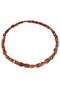 Beads with amber and decorative elements