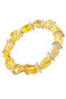 Amber bracelet with decorative elements