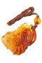 Amber pendant “Fish”