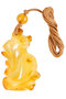 Amber pendant "Seahorse"