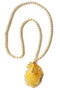 Amber beads with “Rose” pendant