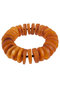 Amber disc bracelet