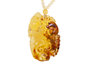 Amber beads with “Dragon” pendant