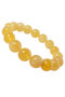 Bracelet made of light amber balls