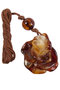 Pendant carved from amber “Rose”