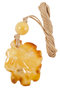 Pendant “Amber leaf”