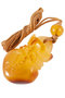 Amber pendant “Bag”