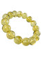 Green amber bracelet