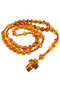 Christian rosary made of amber