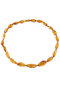 Beads made of translucent amber