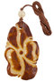 Pendant carved from amber stone “Fish”