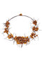 Amber beads “Grass”