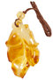 Pendant “Amber leaf”