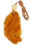 Amber pendant "Fish"