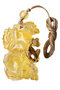 Pendant carved from amber “Rose”