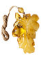 Pendant “Amber leaf”