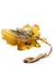 Pendant “Amber leaf”