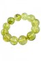 Bracelet made of greenish amber beads